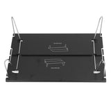Folding Camping Table Outdoor Portable Aluminum Alloy Ultra Light Mini Folding Table Multifunction Camping Table Black