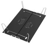 Folding Camping Table Outdoor Portable Aluminum Alloy Ultra Light Mini Folding Table Multifunction Camping Table Black