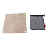 Fireproof Mat Fiberglass High Temperature Resistant Fire Pit Mat Outdoor Accessories for Barbecue Camping Picnic Mini 30x30cm/11.81x11.81in