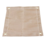 Fireproof Mat Fiberglass High Temperature Resistant Fire Pit Mat Outdoor Accessories for Barbecue Camping Picnic Mini 30x30cm/11.81x11.81in