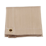 Fireproof Mat Fiberglass High Temperature Resistant Fire Pit Mat Outdoor Accessories for Barbecue Camping Picnic Mini 30x30cm/11.81x11.81in - Close-Up Angle