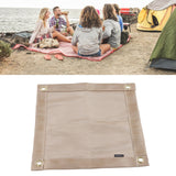 Fireproof Mat Fiberglass High Temperature Resistant Fire Pit Mat Outdoor Accessories for Barbecue Camping Picnic Mini 30x30cm/11.81x11.81in