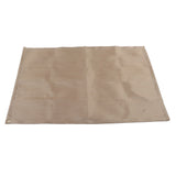 Fireproof Mat Fiberglass High Temperature Resistant Fire Pit Mat Outdoor Accessories for Barbecue Camping Picnic Small 46x44cm/18.11x17.32in