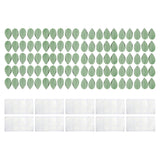 100PCS Plant Climbing Wall Fixture Clips Wall Vines Fixing Clips Self Adhesive Hook Vines Traction