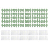 100PCS Plant Climbing Wall Fixture Clips Wall Vines Fixing Clips Self Adhesive Hook Vines Traction - Front View