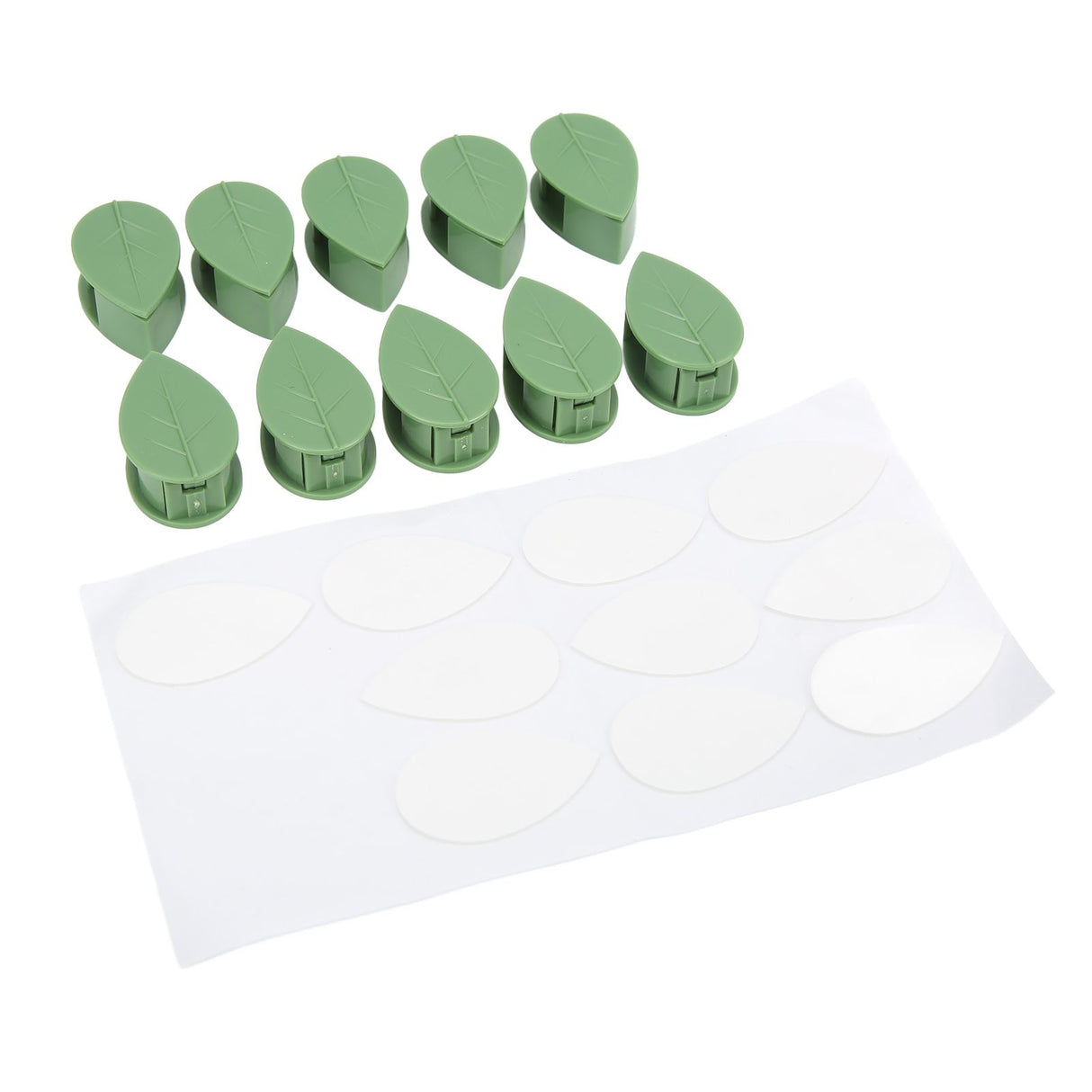 100PCS Plant Climbing Wall Fixture Clips Wall Vines Fixing Clips Self Adhesive Hook Vines Traction