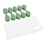 100PCS Plant Climbing Wall Fixture Clips Wall Vines Fixing Clips Self Adhesive Hook Vines Traction - Top-Down View