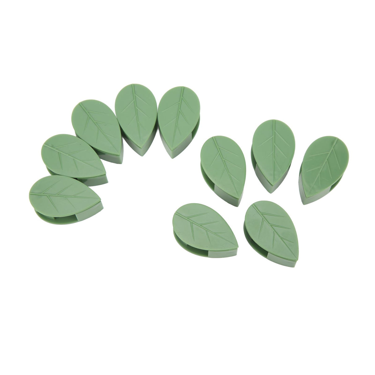 100PCS Plant Climbing Wall Fixture Clips Wall Vines Fixing Clips Self Adhesive Hook Vines Traction