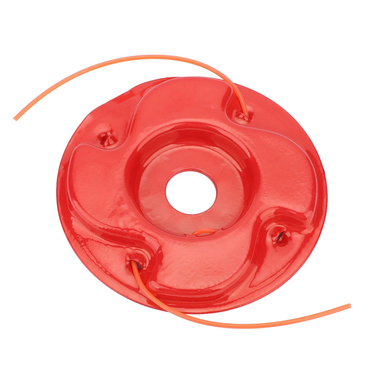 String Trimmer Head Universal Red Iron Lawn Mower Weeder Trimmer Head Replacement for Agriculture Style 1