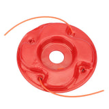 String Trimmer Head Universal Red Iron Lawn Mower Weeder Trimmer Head Replacement for Agriculture Style 1