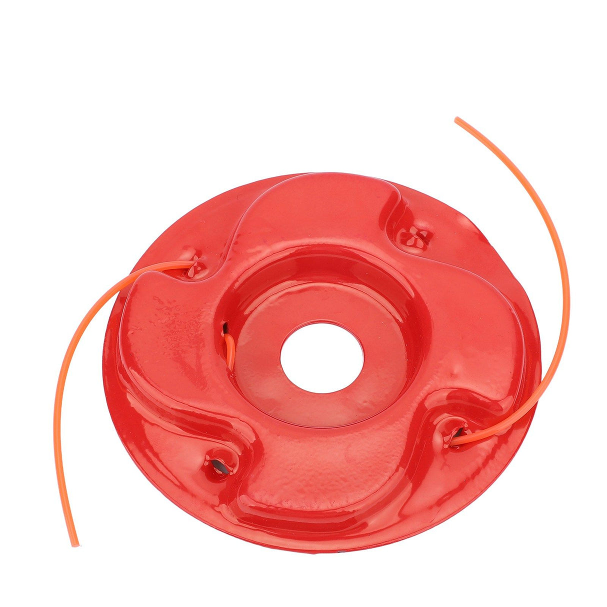 String Trimmer Head Universal Red Iron Lawn Mower Weeder Trimmer Head Replacement for Agriculture Style 1