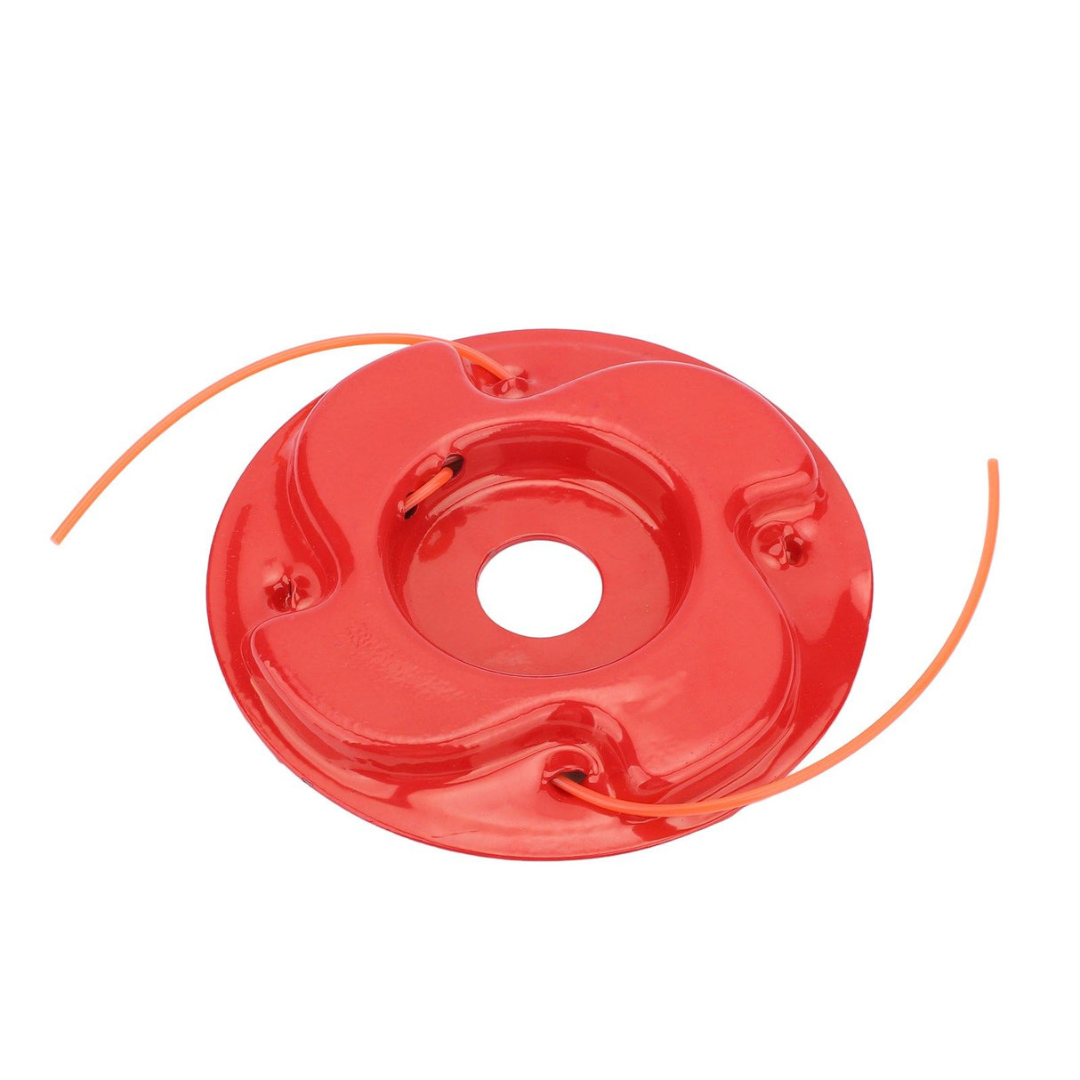 String Trimmer Head Universal Red Iron Lawn Mower Weeder Trimmer Head Replacement for Agriculture Style 1