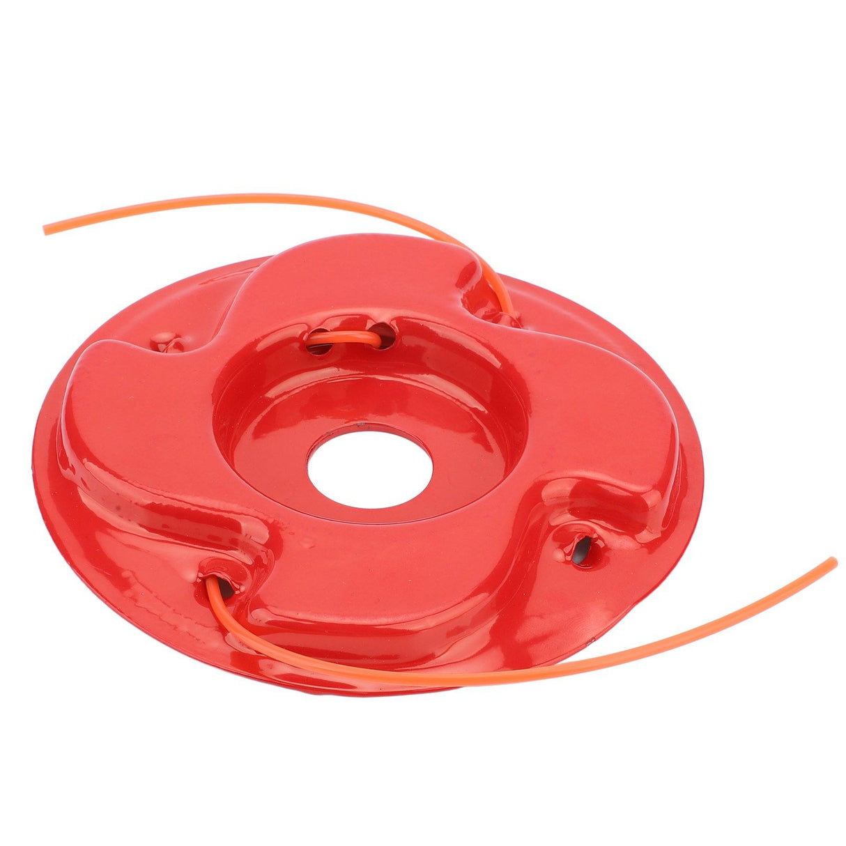 String Trimmer Head Universal Red Iron Lawn Mower Weeder Trimmer Head Replacement for Agriculture Style 1