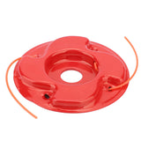 String Trimmer Head Universal Red Iron Lawn Mower Weeder Trimmer Head Replacement for Agriculture Style 1