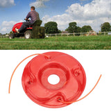 String Trimmer Head Universal Red Iron Lawn Mower Weeder Trimmer Head Replacement for Agriculture Style 1 - Extra Image