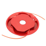 String Trimmer Head Universal Red Iron Lawn Mower Weeder Trimmer Head Replacement for Agriculture Style 1 - Extra Image