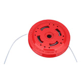String Trimmer Head Universal Red Iron Lawn Mower Weeder Trimmer Head Replacement for Agriculture Style 2