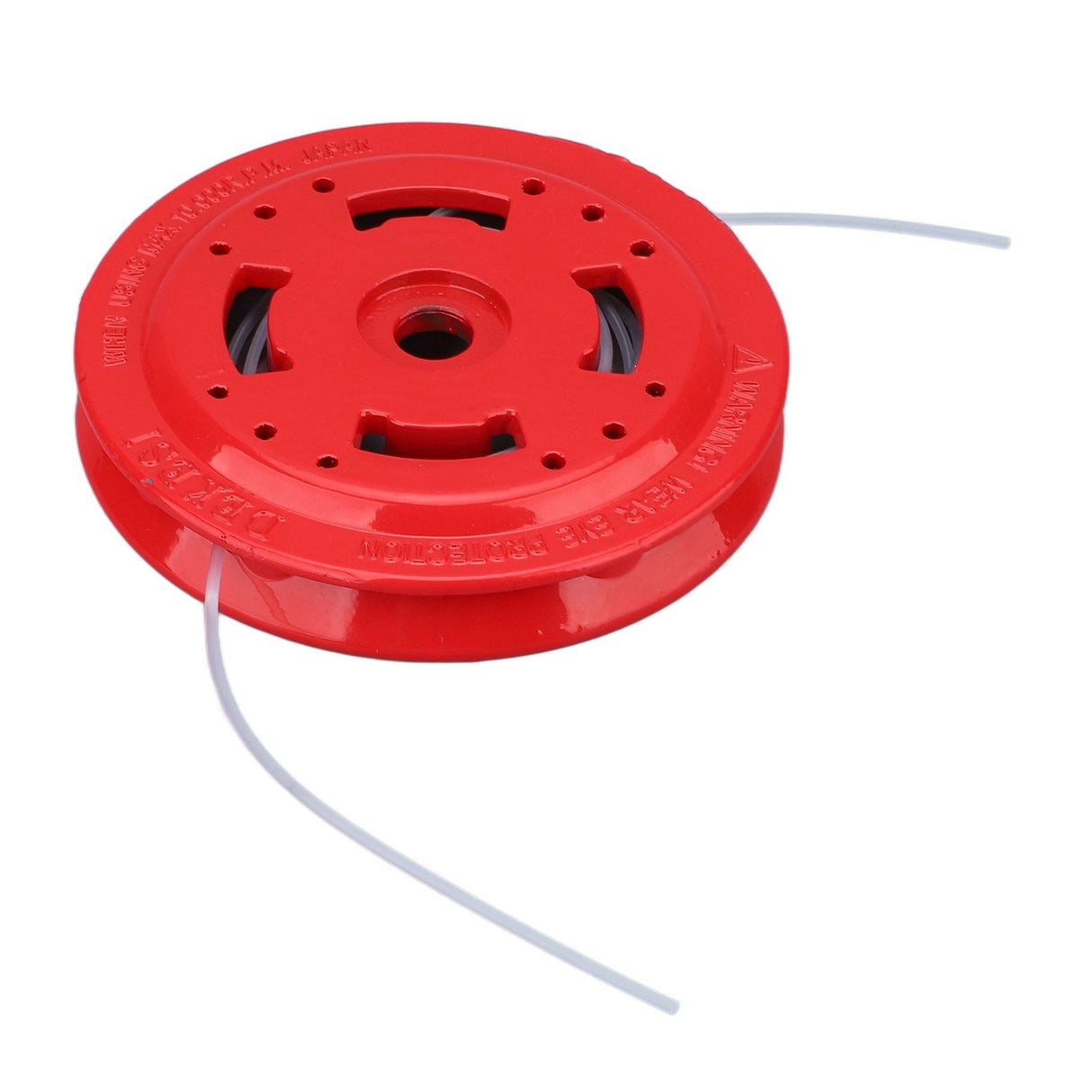 String Trimmer Head Universal Red Iron Lawn Mower Weeder Trimmer Head Replacement for Agriculture Style 2
