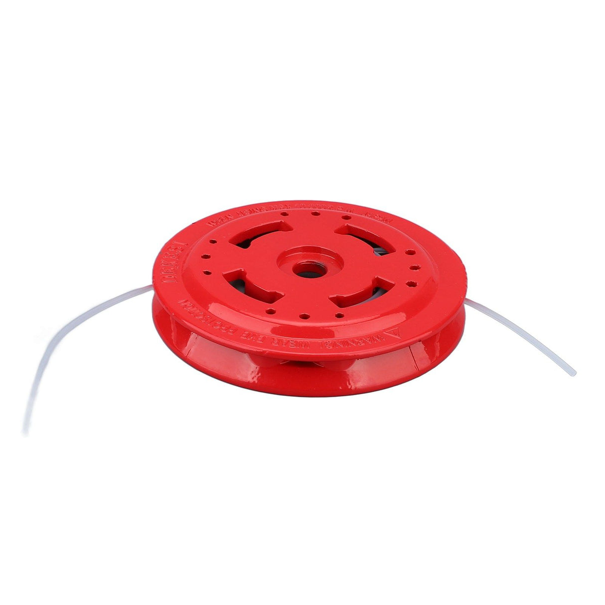 String Trimmer Head Universal Red Iron Lawn Mower Weeder Trimmer Head Replacement for Agriculture Style 2