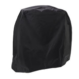 Industrial Fan Cover UV Protection Waterproof Dustproof Foldable Electric Fan Cover for Outdoor Indoor Bedroom Black - Side View