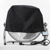 Industrial Fan Cover UV Protection Waterproof Dustproof Foldable Electric Fan Cover for Outdoor Indoor Bedroom Black