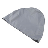 Industrial Fan Cover UV Protection Waterproof Dustproof Foldable Electric Fan Cover for Outdoor Indoor Bedroom Grey - Low Angle