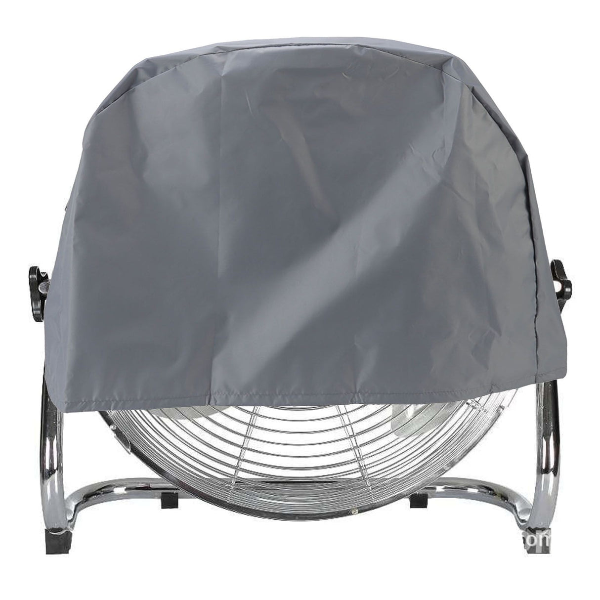 Industrial Fan Cover UV Protection Waterproof Dustproof Foldable Electric Fan Cover for Outdoor Indoor Bedroom Grey