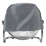 Industrial Fan Cover UV Protection Waterproof Dustproof Foldable Electric Fan Cover for Outdoor Indoor Bedroom Grey