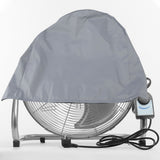 Industrial Fan Cover UV Protection Waterproof Dustproof Foldable Electric Fan Cover for Outdoor Indoor Bedroom Grey