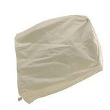 Industrial Fan Cover UV Protection Waterproof Dustproof Foldable Electric Fan Cover for Outdoor Indoor Bedroom Beige