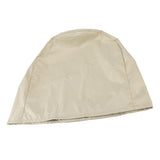 Industrial Fan Cover UV Protection Waterproof Dustproof Foldable Electric Fan Cover for Outdoor Indoor Bedroom Beige
