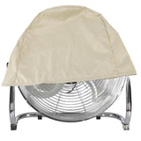 Industrial Fan Cover UV Protection Waterproof Dustproof Foldable Electric Fan Cover for Outdoor Indoor Bedroom Beige - Extra Image