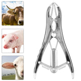 Castration Pliers Aluminium Alloy Bloodless Elastic Tail Docking Clamp for Farm Animal Supplies
