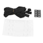 8 Sets Swimming Pool Roller Strap Solar Cover Reel Attachment Kit with Cord Plates and Buckles