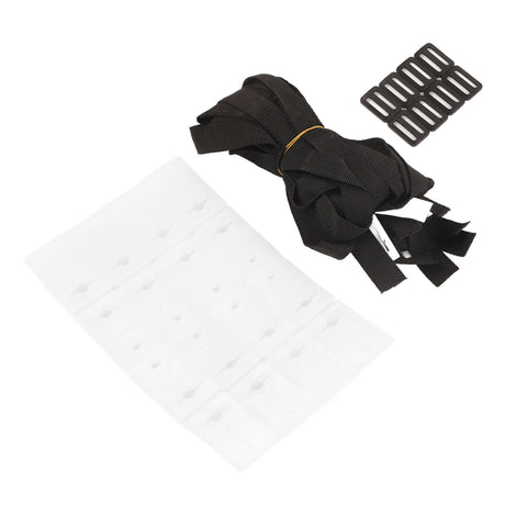 8 sets pool solar cover reel straps with buckles and cord plates, image 9