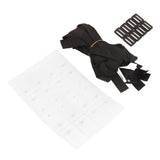 8 Sets Swimming Pool Roller Strap Solar Cover Reel Attachment Kit with Cord Plates and Buckles - Extra Image