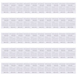 50Pcs Swimming Pool Transparent Repair Sticker Self Adhesive Repair Patch for Inflatable Toy Inflatable Bed PVC Nylon Material