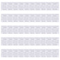 50Pcs Swimming Pool Transparent Repair Sticker Self Adhesive Repair Patch for Inflatable Toy Inflatable Bed PVC Nylon Material