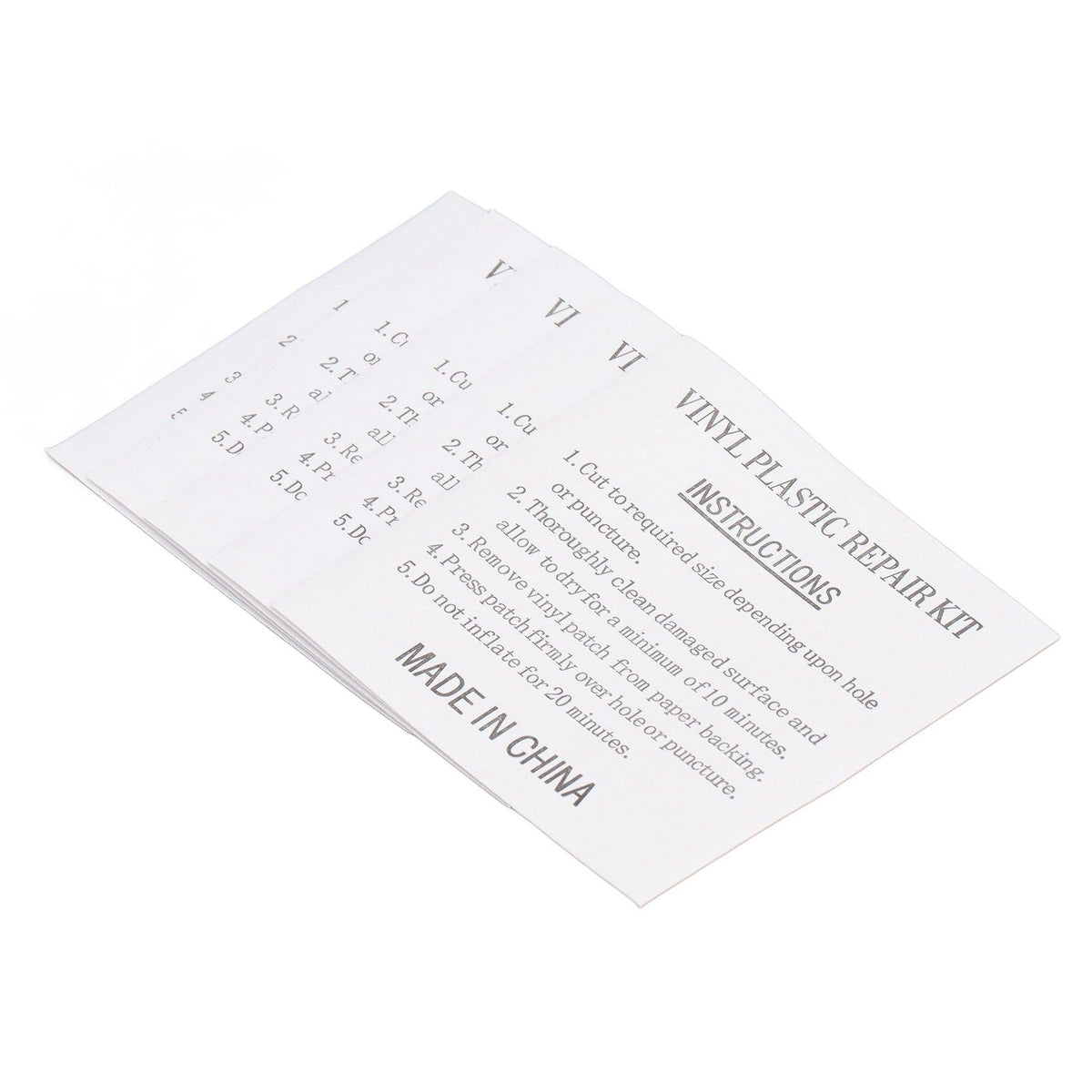 50Pcs Swimming Pool Transparent Repair Sticker Self Adhesive Repair Patch for Inflatable Toy Inflatable Bed PVC Nylon Material