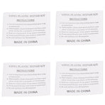 50Pcs Swimming Pool Transparent Repair Sticker Self Adhesive Repair Patch for Inflatable Toy Inflatable Bed PVC Nylon Material