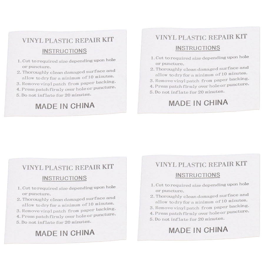 50Pcs Swimming Pool Transparent Repair Sticker Self Adhesive Repair Patch for Inflatable Toy Inflatable Bed PVC Nylon Material