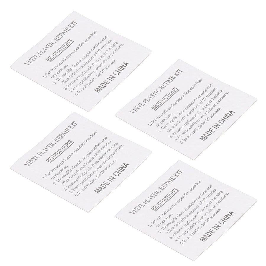 50Pcs Swimming Pool Transparent Repair Sticker Self Adhesive Repair Patch for Inflatable Toy Inflatable Bed PVC Nylon Material