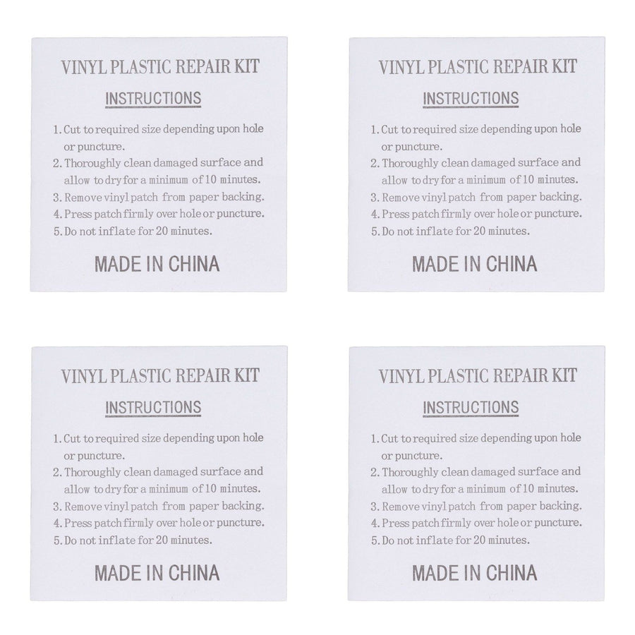 50Pcs Swimming Pool Transparent Repair Sticker Self Adhesive Repair Patch for Inflatable Toy Inflatable Bed PVC Nylon Material