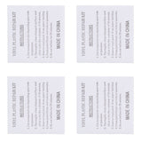 50Pcs Swimming Pool Transparent Repair Sticker Self Adhesive Repair Patch for Inflatable Toy Inflatable Bed PVC Nylon Material - Extra Image