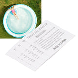 50Pcs Swimming Pool Transparent Repair Sticker Self Adhesive Repair Patch for Inflatable Toy Inflatable Bed PVC Nylon Material