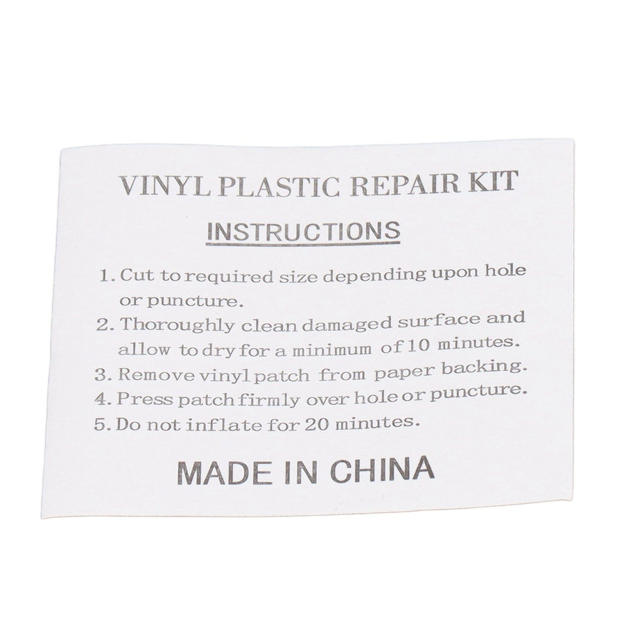 50Pcs Swimming Pool Transparent Repair Sticker Self Adhesive Repair Patch for Inflatable Toy Inflatable Bed PVC Nylon Material