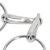 Horse Snaffle Bit Stainless Steel Horse Mouth Bit Jointed Chewing Mouth Roller 135mm - Extra Image
