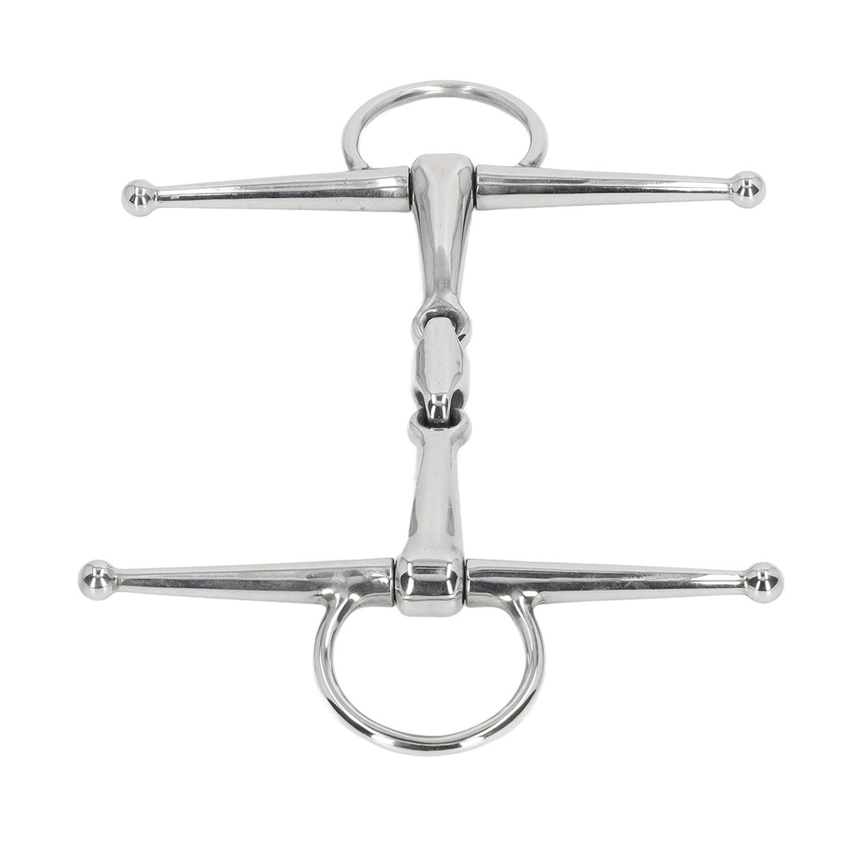 135mm Horse Mouth Bit Stainless Steel Horse Cheek Snaffle for Cultivation Outdoor Gift