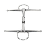 135mm Horse Mouth Bit Stainless Steel Horse Cheek Snaffle for Cultivation Outdoor Gift