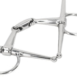 135mm Horse Mouth Bit Stainless Steel Horse Cheek Snaffle for Cultivation Outdoor Gift